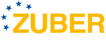 Taxi Zuber Logo in der Nacht